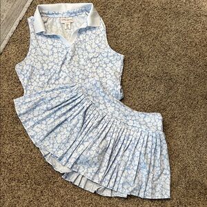 Laura Ashley golf or tennis skirt and top set